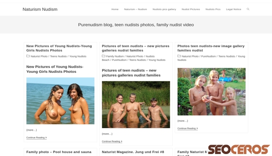 naturism-nudism.org desktop Vorschau