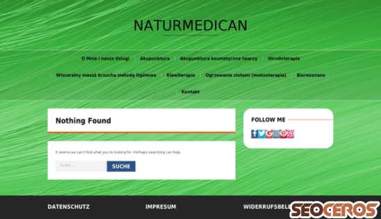 naturmedican.de desktop előnézeti kép