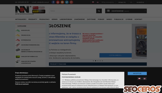 ndn.com.pl desktop förhandsvisning