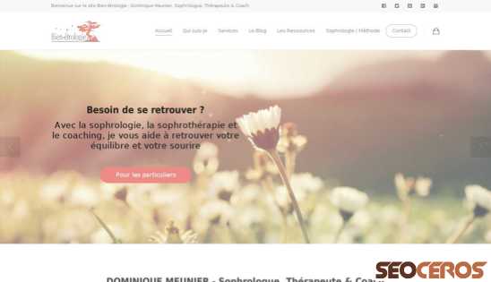 new.bienetrologie.fr desktop náhled obrázku
