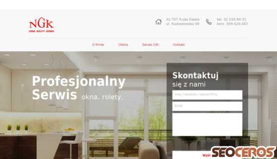 ngksc.pl desktop náhled obrázku