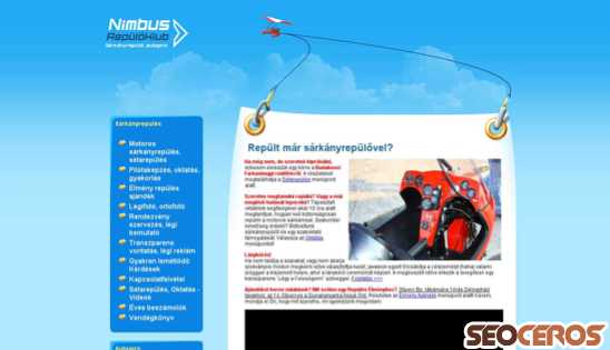nimbusrep.hu desktop előnézeti kép