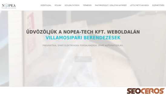 nopeatech.hu desktop előnézeti kép