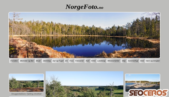 norgefoto.no desktop förhandsvisning