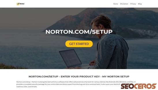nortoncomsetup.search-yellow.com desktop náhled obrázku