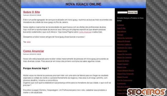 novaiguacu.net.br desktop Vorschau