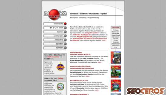 novatrix.de desktop Vista previa