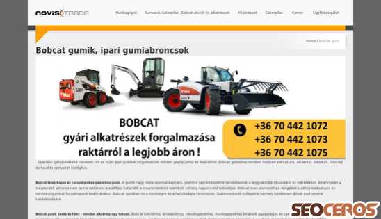 novistrade.hu/gumik-bobcat-gumi desktop előnézeti kép