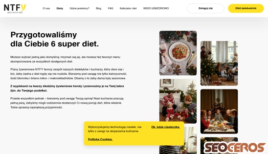ntfy.pl/diety desktop anteprima