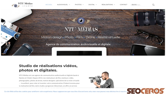 ntumedias.com desktop náhled obrázku