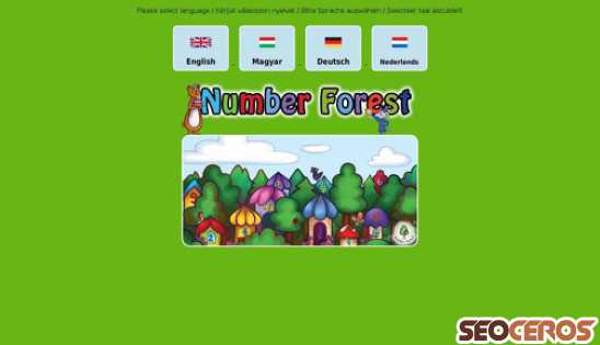 numberforest.com desktop náhľad obrázku
