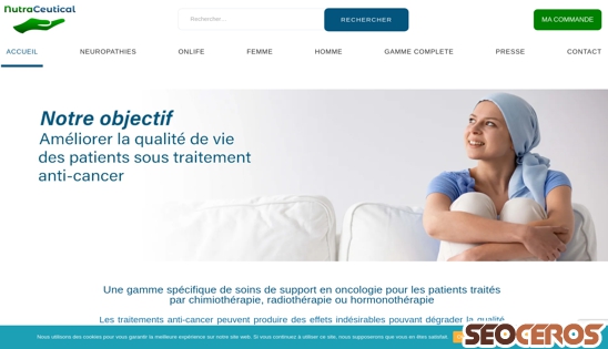 nutraceutical.fr desktop náhled obrázku