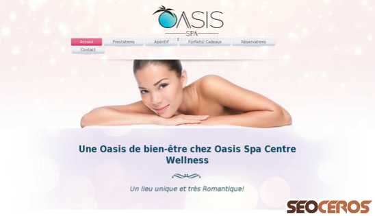 oasis-wellness.ch desktop náhľad obrázku