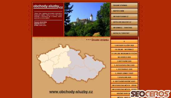 obchody-sluzby.cz desktop Vista previa