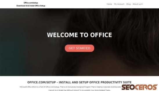 officecomsetupms.com desktop 미리보기