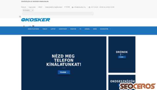 okosker.hu desktop náhľad obrázku