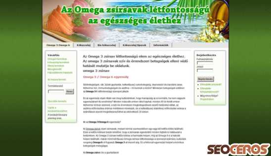 omega3-6.hu desktop náhled obrázku
