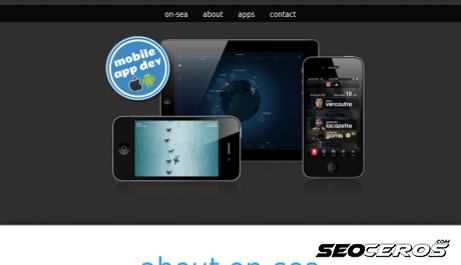 on-sea.co.uk desktop előnézeti kép