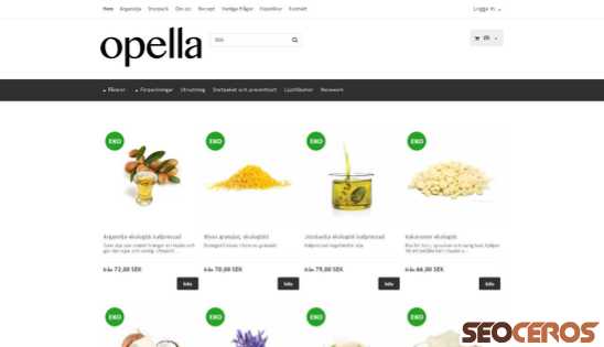 opella.se desktop előnézeti kép