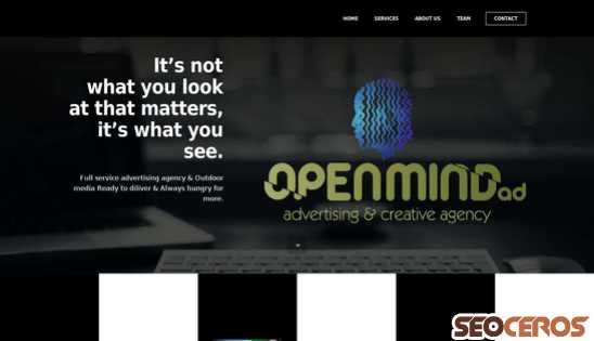 openmindad.co.za desktop obraz podglądowy