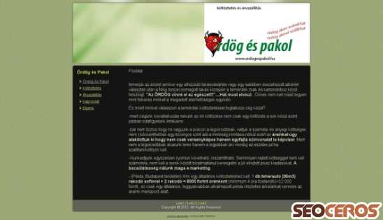ordogespakol.hu desktop előnézeti kép