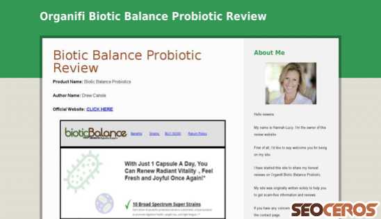 organifibioticbalanceprobioticreview.com desktop previzualizare