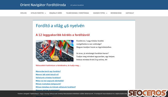 orientnavigator.hu desktop náhled obrázku