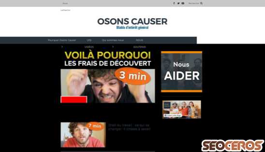 osonscauser.com desktop előnézeti kép