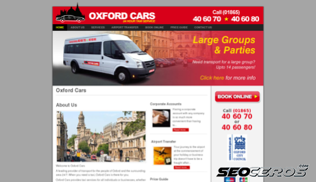 oxfordcars.co.uk desktop anteprima