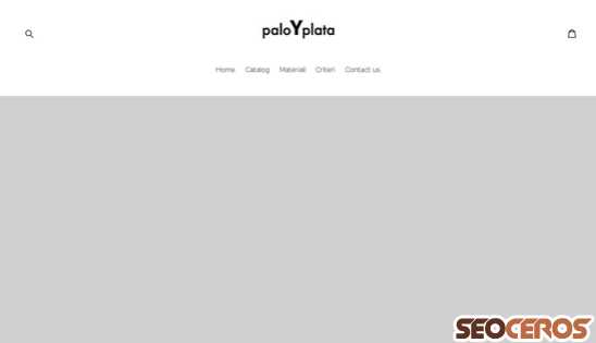 paloyplata.com desktop vista previa