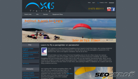 paraglide.co.uk desktop Vorschau