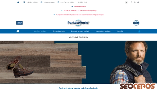 parkettworld.sk/home/vinylove-podlahy desktop Vista previa