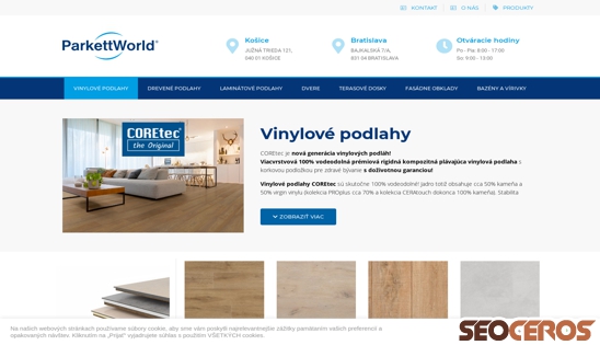 parkettworld.sk/kategoria-produktu/vinylove-podlahy desktop előnézeti kép