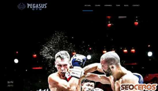pegasus-gym.com desktop náhľad obrázku