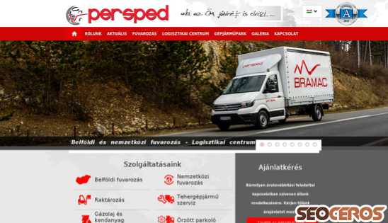 persped.hu desktop előnézeti kép