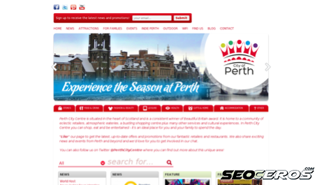 perthcity.co.uk desktop náhled obrázku
