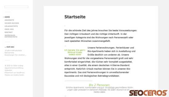 peter-ording24.de desktop náhľad obrázku