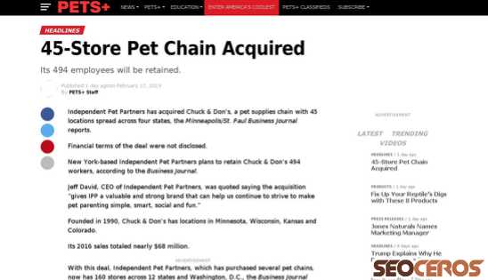 petsplusmag.com/45-store-pet-chain-acquired desktop náhľad obrázku