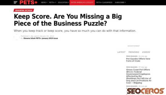 petsplusmag.com/keep-score-are-you-missing-a-big-piece-of-the-business-puzzle desktop preview