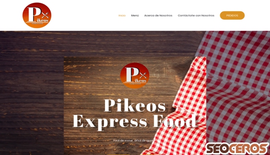 pikeosexpress.com desktop náhled obrázku