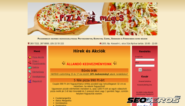 pizzamagus.hu desktop előnézeti kép