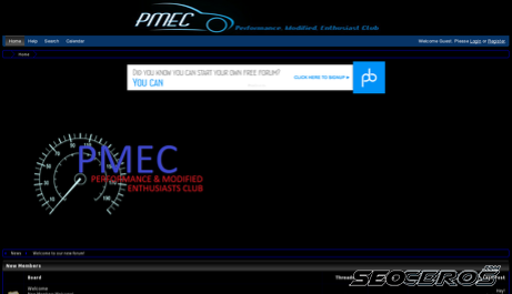pmec.co.uk desktop preview