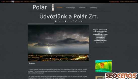 polar.hu desktop előnézeti kép