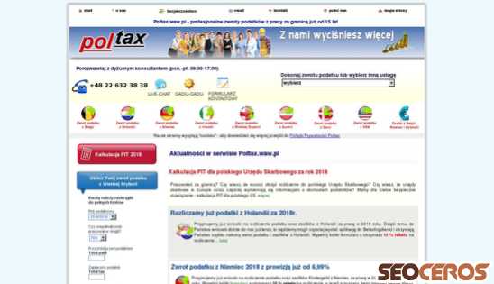 poltax.waw.pl desktop náhľad obrázku