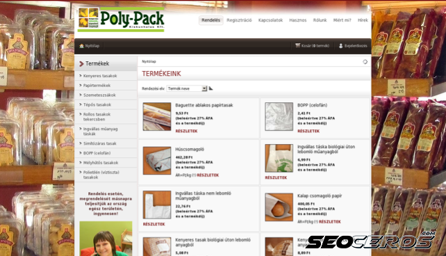 poly-pack.hu desktop előnézeti kép