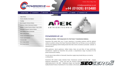 powerdrive.co.uk desktop anteprima