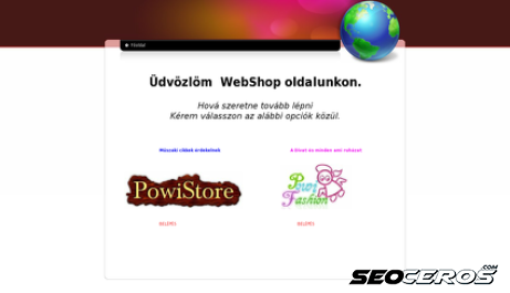 powistore.co.uk desktop Vista previa