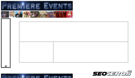 premiere-events.co.uk desktop náhled obrázku