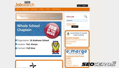cjobsearch.co.uk desktop anteprima