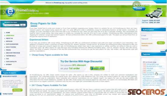 primeessay.org/index.php?mode=essay-papers-for-sale desktop előnézeti kép